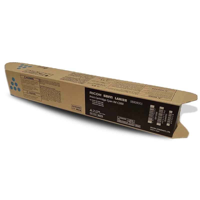 Ricoh 842387 Cyan Toner Cartridge 6K Pages (IM C300 IM C400)