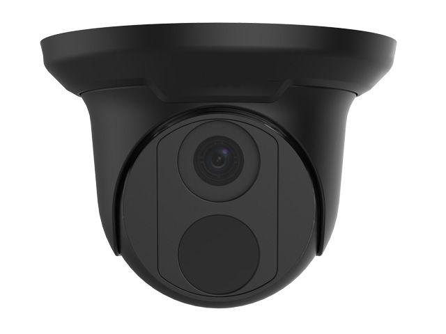 Uniview Black IPC3614SR3-DPF28M 4MP IR ULTRA 265 Outdoor Turret IP Security Camera