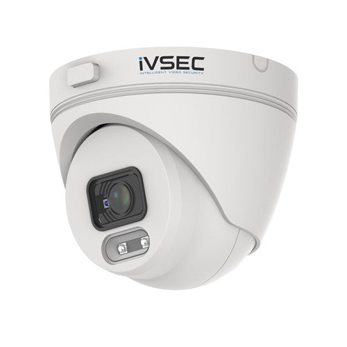IVSEC TURRET IP CAMERA  4MP  2.8MM LENS  POE  IP66  20M IR  MIC  1YR WARRANTY