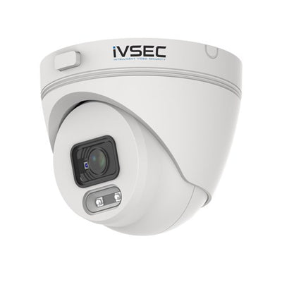 IVSEC TURRET IP CAMERA  4MP  2.8MM LENS  POE  IP66  20M IR  MIC  1YR WARRANTY