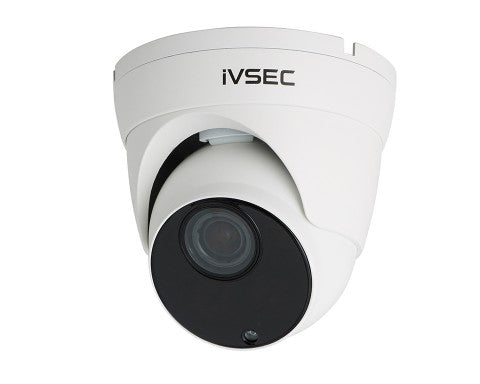 IVSEC TURRET IP CAMERA  5MP  2.8-12 MM MOTORISED LENS  POE  VANDAL RESISTANT  40M IR