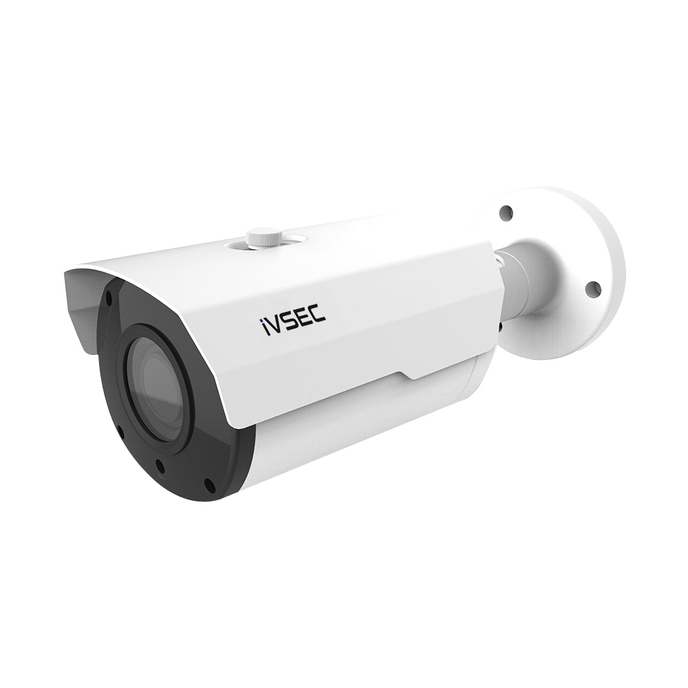 IVSEC BULLET IP CAMERA  5MP  2.8-12MM MOTORISED LENS  POE  VANDAL RESISTANT  IP66  40M IR