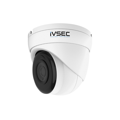 IVSEC TURRET IP CAMERA  12MP  3.6MM LENS  POE  IP66  30M IR  MIC  IV