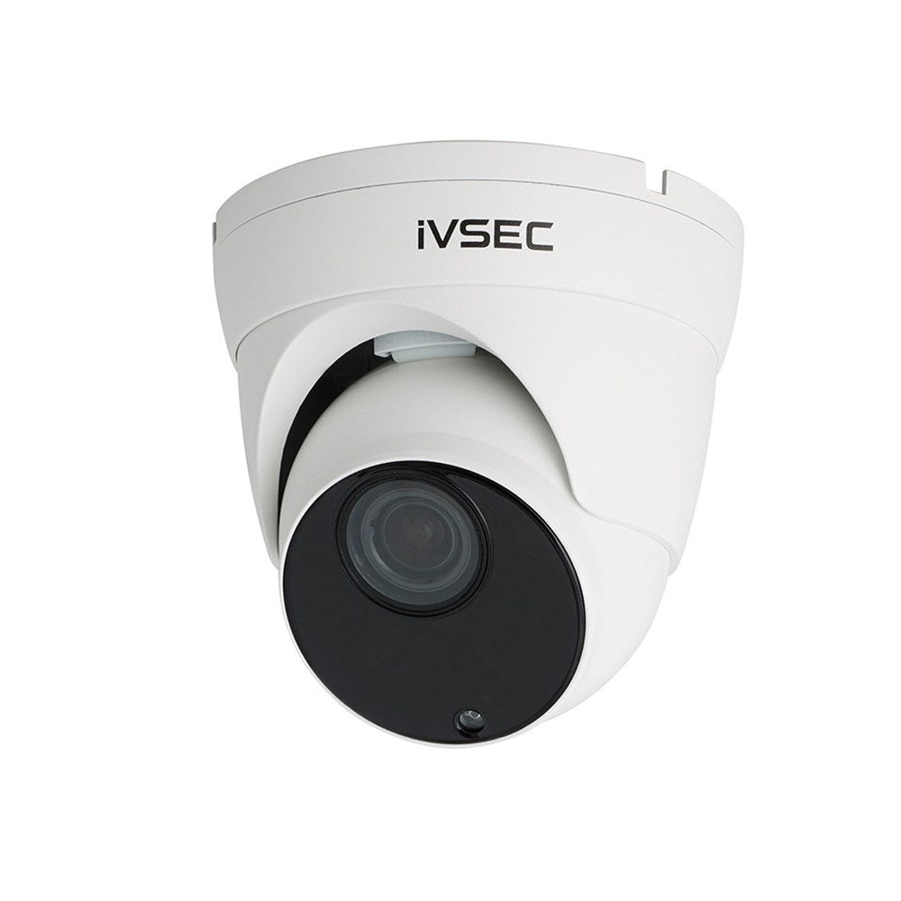 IVSEC TURRET IP CAMERA  8MP  SONY SENSOR  MOTORISED 2.8-12 LENS  POE  IP66  45m IR