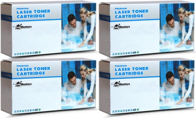 4-Pack Ricoh Compatible Toner 841436-841439 1BK,1C,1Y.1Y C2800/C3300/C3001/C3501