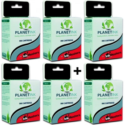 6 Pack Compatible Epson 81N High Yield Ink Cartridges C13T111192-C13T111692 [1BK,1C,1M,1Y,1LC,1LM]