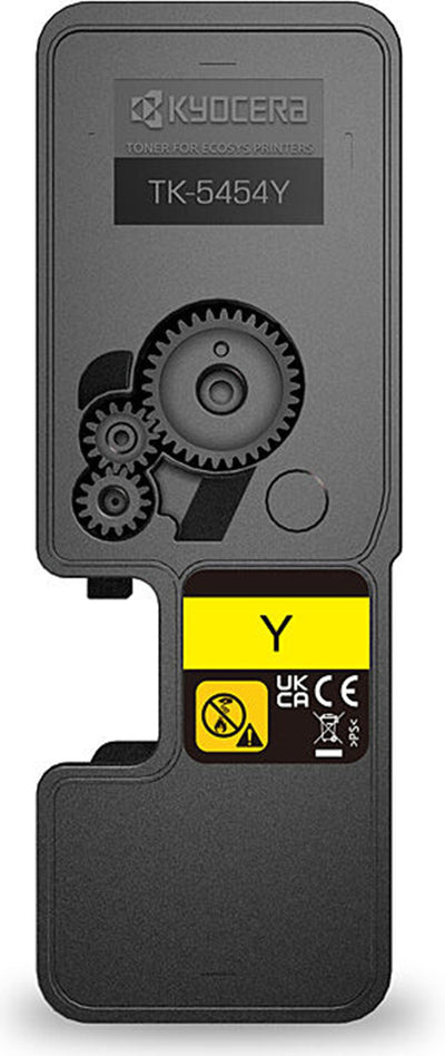 Genuine Kyocera TK-5454Y Yellow Toner Cartridge 3,200 Print
