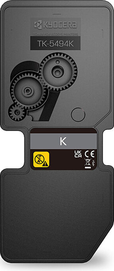 Genuine Kyocera TK-5494K Black Toner Cartridge 2,800 Print