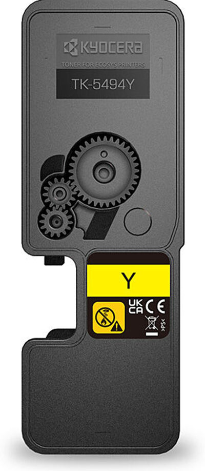 Genuine Kyocera TK-5494Y Yellow Toner Cartridge 2,400 Print