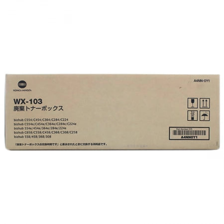 Konica Minolta WX103 Waste Toner Box Bottle [A4NNWY3] For C258 C308 C368 C458 C558 C658