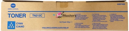 Konica Minolta TN213C Cyan Toner - 19,000 prints (AOD7422) (Genuine)