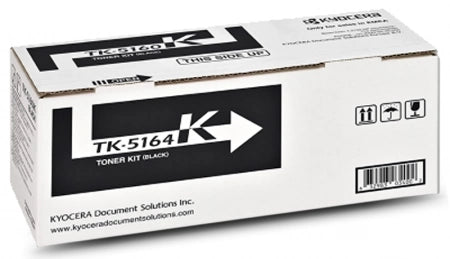 Genuine Kyocera TK5164K Black Toner Cartridge 16,000 Prints