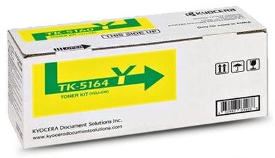 Genuine Kyocera TK5164Y Yellow Toner Cartridge 12,000 Prints