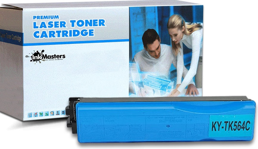 Kyocera TK564C Cyan Compatible Toner kit 10,000 Print
