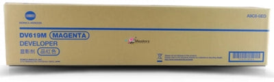 Konica Minolta Bizhub C458 C558 C658 DV-619M A9C80ED Genuine Magenta Developing Unit - 600k Yield
