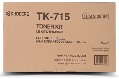 Genuine Kyocera TK715 Black Toner Cartridge 34,000 Prints