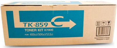 Genuine Kyocera TK859C Cyan Toner Cartridge 18,000 Prints