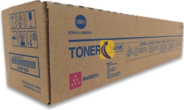 Genuine Konica Minolta TN615M Magenta Toner Cartridge A1DY350 75,000 Print