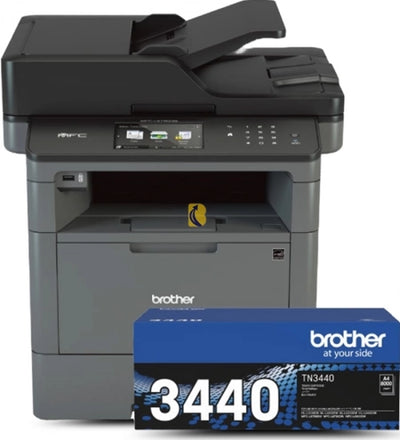 Brother MFC-L5755DW Mono Laser Multifunction Printer + Toner Bundle Pack