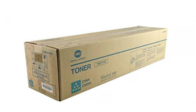 Konica Minolta TN711C Genuine Cyan Toner Cartridge A3VU430 - 31500 Pages