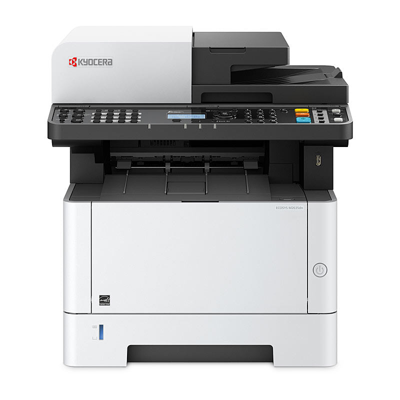 Kyocera M2635DN Mono Duplex Network Laser Multifunctional Printer - Print - Copy - Scan - Fax - Network - Duplex - 2 years warranty