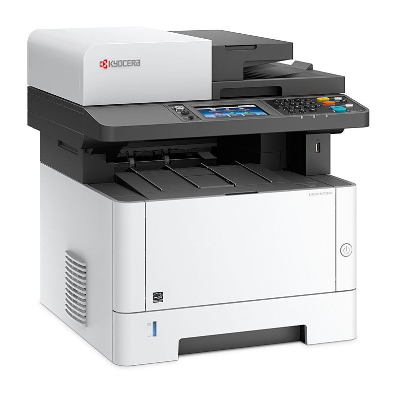 Kyocera M2735DW A4 Mono Laser Multifunction Printer - Print - Copy - Scan - Fax - Wireless - Network - Duplex - 2 years warranty