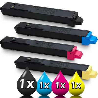 4-Pack Kyocera Compatible TK-899 CMYK Toner Cartridge Combo Pack