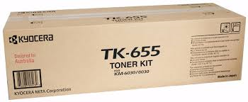 Kyocera TK655 Black Genuine Toner Cartridge 47,000 Print