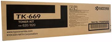 Kyocera TK669 Black Genuine Toner Cartridge 55,000 Print