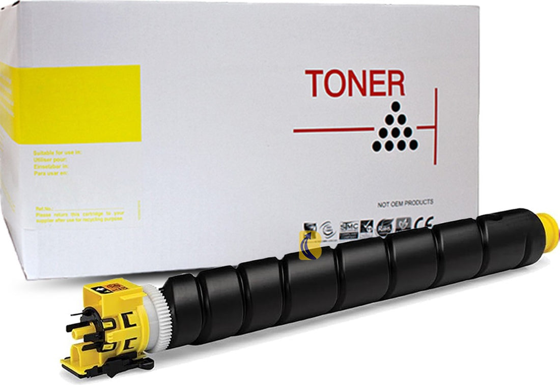 White Box Kyocera TK-8349Y Yellow Toner Cartridge 12,000 Print