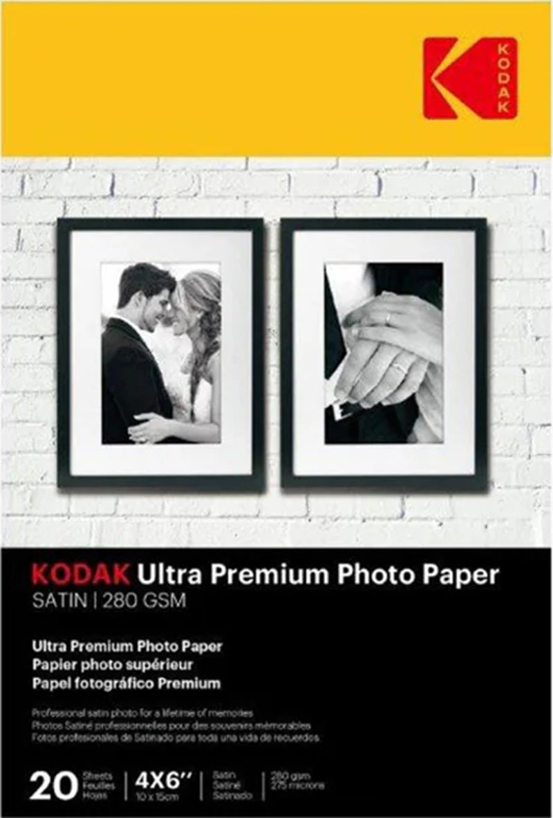 PAPER PHOTO KODAK A4 ULTRA RC Satin 280GSM PK20