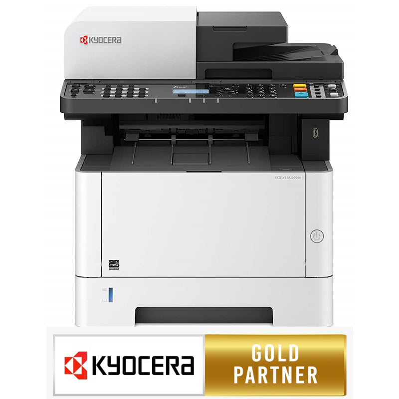 Kyocera M2040DN Mono Laser Multifunction Print - Copy - Scan - Network - Duplex - 2 year warranty
