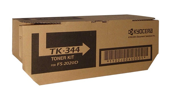 Genuine Kyocera TK344 Black Toner Cartridge 12,000 Print