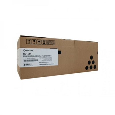 Kyocera TK154K Black Genuine Toner Cartridge 6,500 Prints