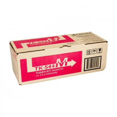 Genuine Kyocera TK544M Magenta Toner Cartridge 4,000 Prints