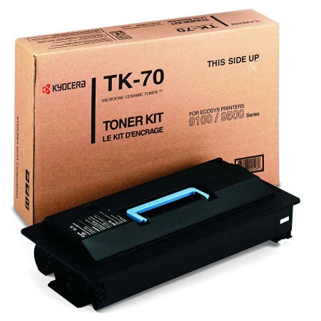 Genuine Kyocera TK70 Black Toner Kit 40,000 Prints