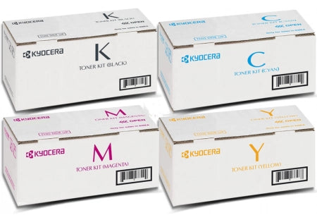 Genuine 4 Pack Kyocera Toner Cartridges 1BK,1C,1M,1Y (TK5234)