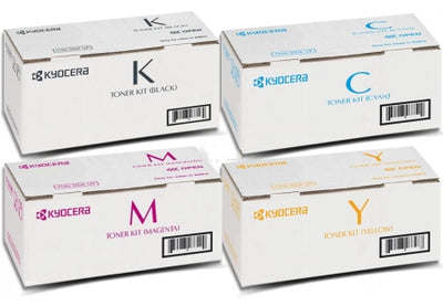 Genuine 4 Pack Kyocera Toner Cartridges 1BK,1C,1M,1Y (TK5234)