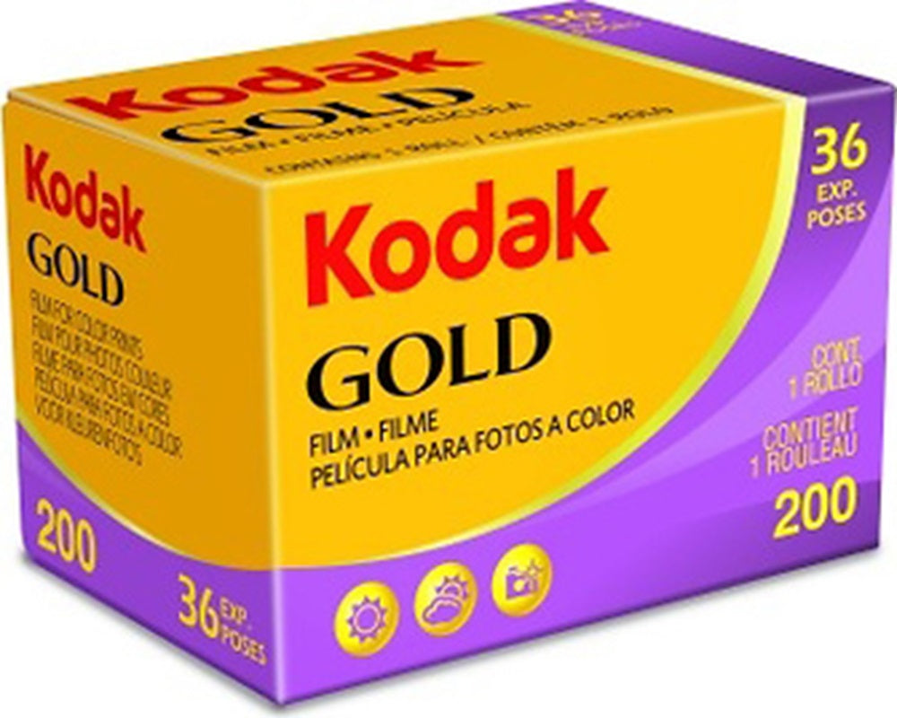 FILM KODAK GB135-36-C GOLD 200 CARDED YELLOW/PINK 10