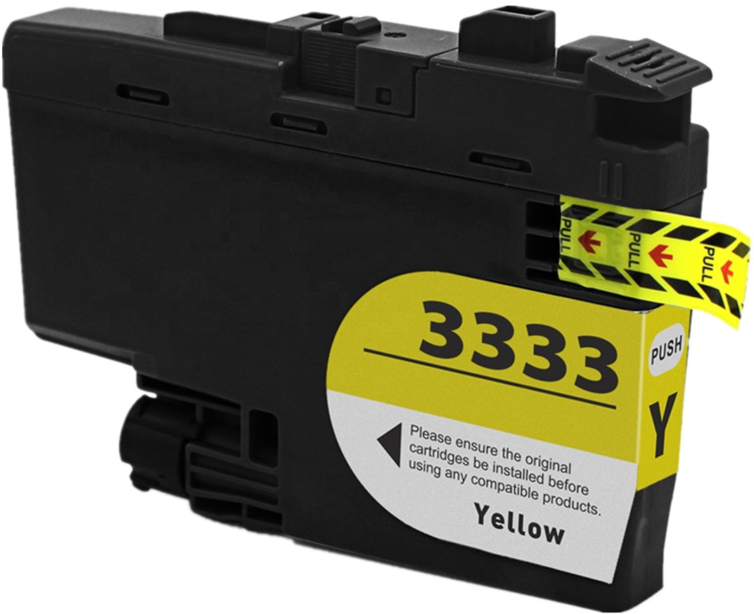 Brother LC3333Y Yellow Compatible Ink Cartridge 1500 Page