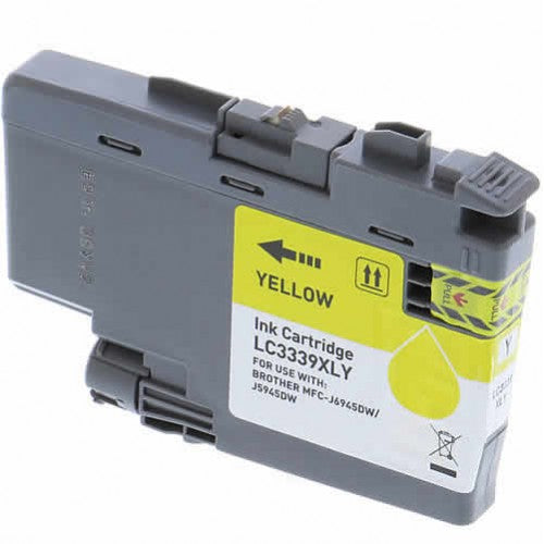 Brother LC-3339XLY Yellow Compatible Ink Cartridge 5,000 Page