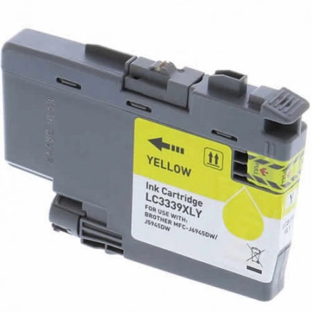 Brother LC-3339XLY Yellow Compatible Ink Cartridge 5,000 Pages