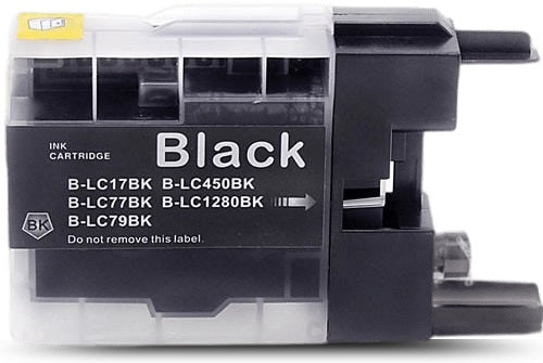 Brother LC77XLBK Black High Yield Compatible Ink Cartridge 2.4K Print Yield