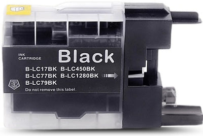 Brother LC77XLBK Black High Yield Compatible Ink Cartridge 2.4K Print Yield