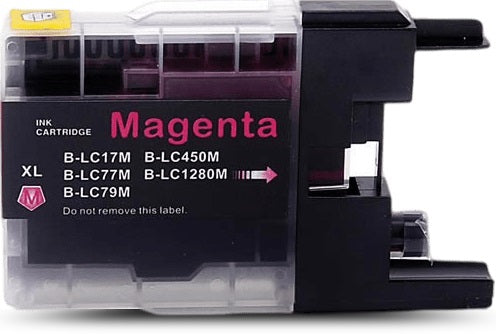 Brother LC77XLM Magenta High Yield Compatible Ink Cartridge 1.2K Print Yield