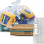Carton of 200 120L Clear Bin Liners - 32 Micron LDPE (Super Strength)
