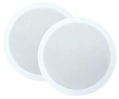 6.5" IN-CEILING SPEAKER PAIR 60W GREAT SOUND WORKS WITH SONOS AMPS  HEOS AMPS and MORE