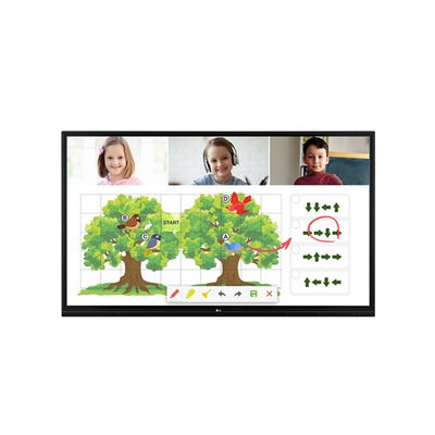 LG 55" 55TR3BG 4K IPS 350CD/M2 1200:1 CONTRAST 20 POINT TOUCH ANDROID 8.0 INTERACTIVE PANE