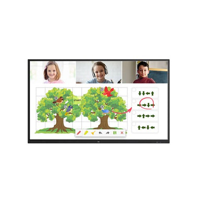 LG 65" 65TR3DJ 4K IPS 350CD/M2 1200:1 CONTRAST 20 POINT TOUCH ANDROID 8.0 INTERACTIVE PANE