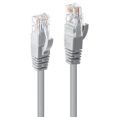Lindy 1m CAT6 UTP Ethernet Network Cable Grey